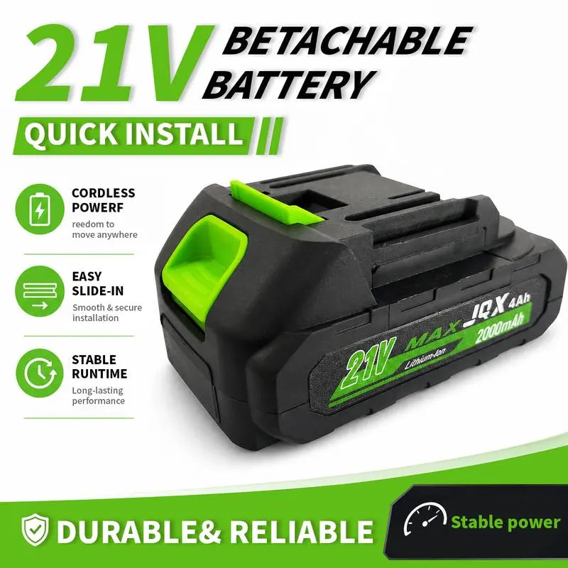 2-in-1 Cordless Grass Trimmer & Edger – Adjustable Height, Dual Safety Switch Seese Tool