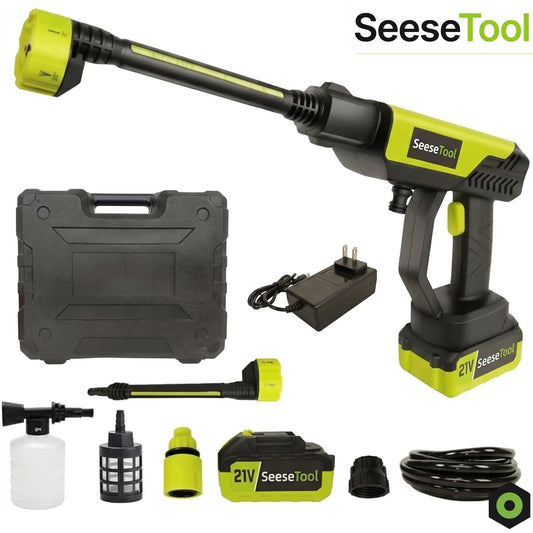 Cordless Portable Pressure Washer – 800 PSI, Rechargeable Battery